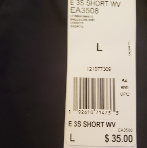 NWT Adidas Navy & White Shorts - Picture 2 of 4